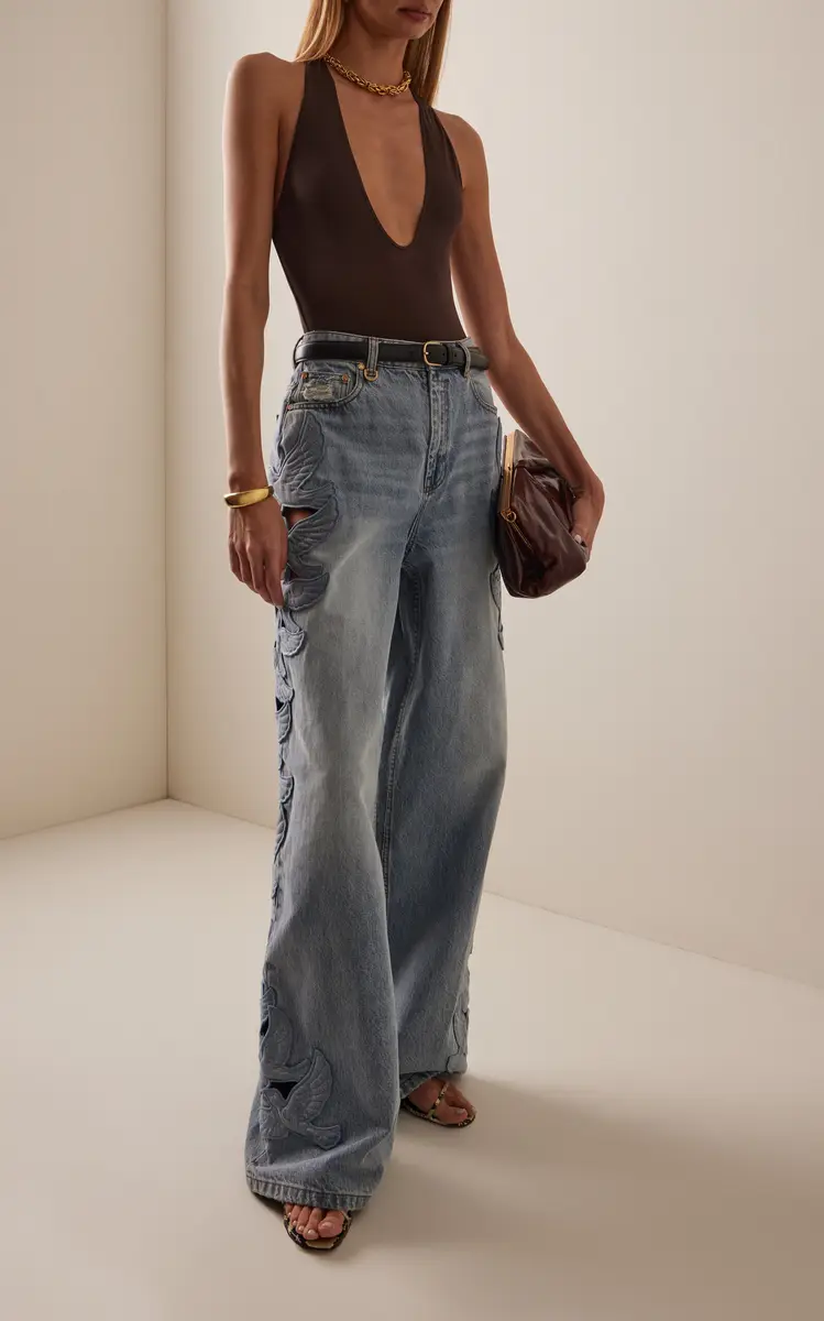 Zimmermann Luna Jersey Bodysuit | Thumbnail 4