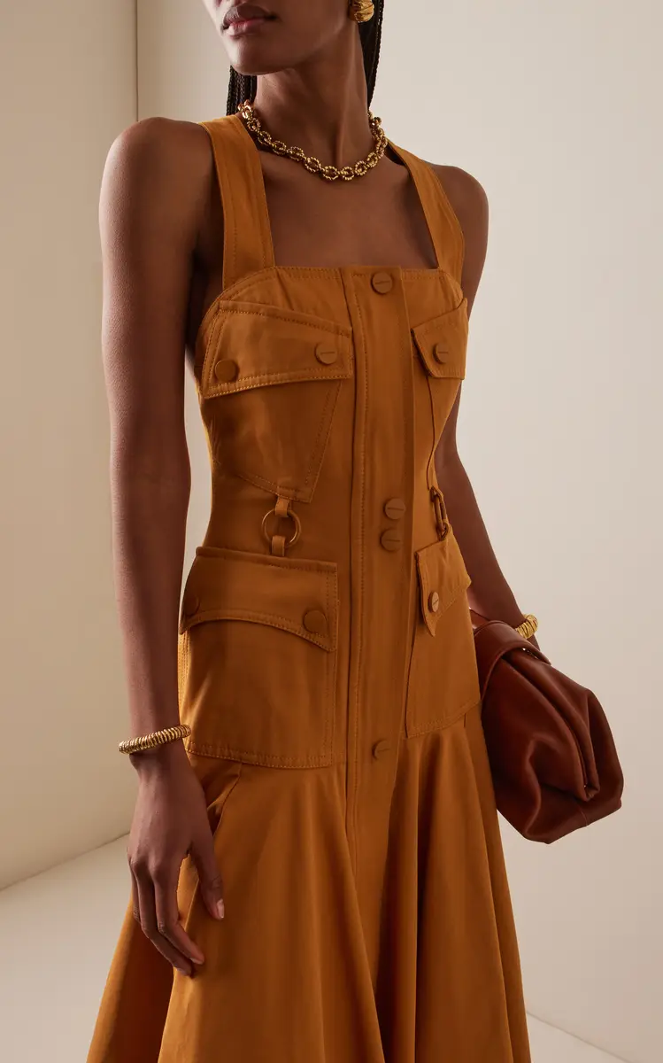 Zimmermann Luna Cotton Midi Dress | Thumbnail 2