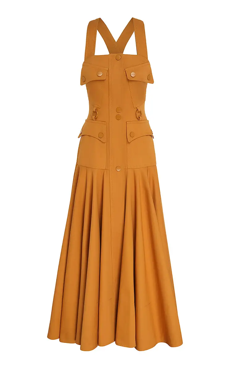 Zimmermann Luna Cotton Midi Dress | Thumbnail 5
