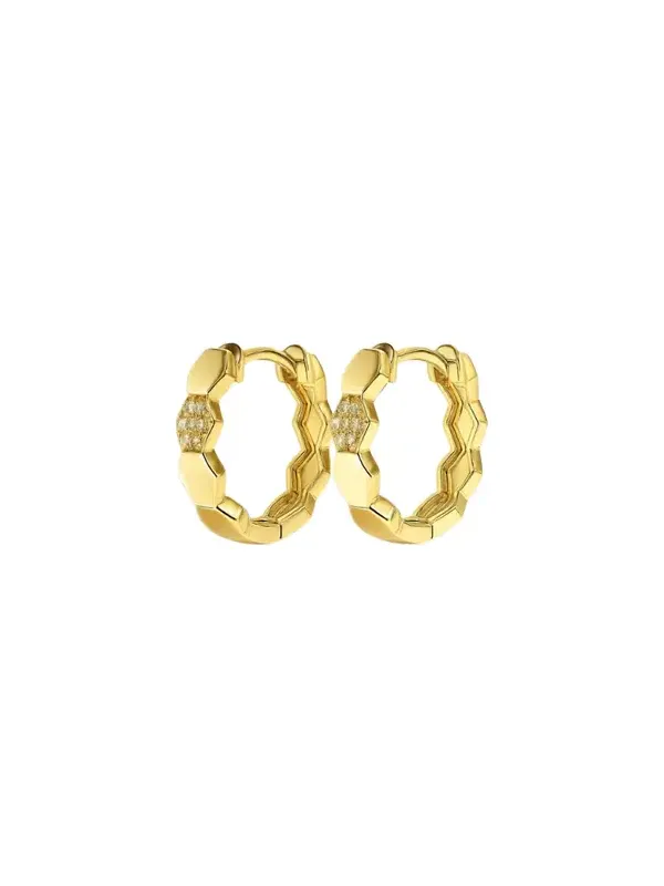 0.28ctc 14K Gold Hoop Earrings 0.28ctc 14K Gold Hoop Earrings