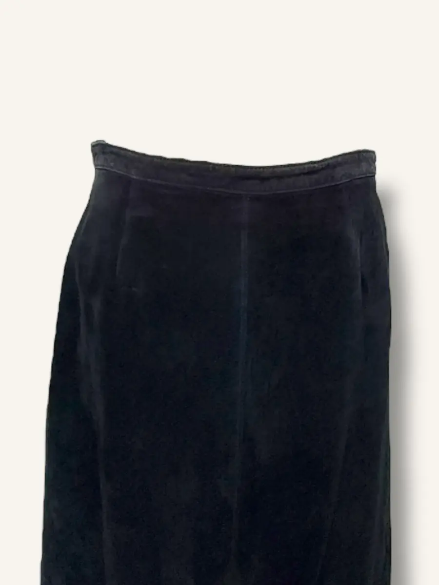 Jen Wonders Studio Suede Midi Skirt | Thumbnail 7 Jen Wonders Studio Suede Midi Skirt | Thumbnail 7