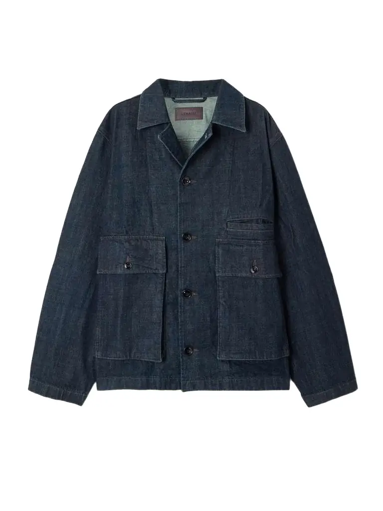 Lemaire Organic Denim Jacket | Image 1 Lemaire Organic Denim Jacket | Image 1