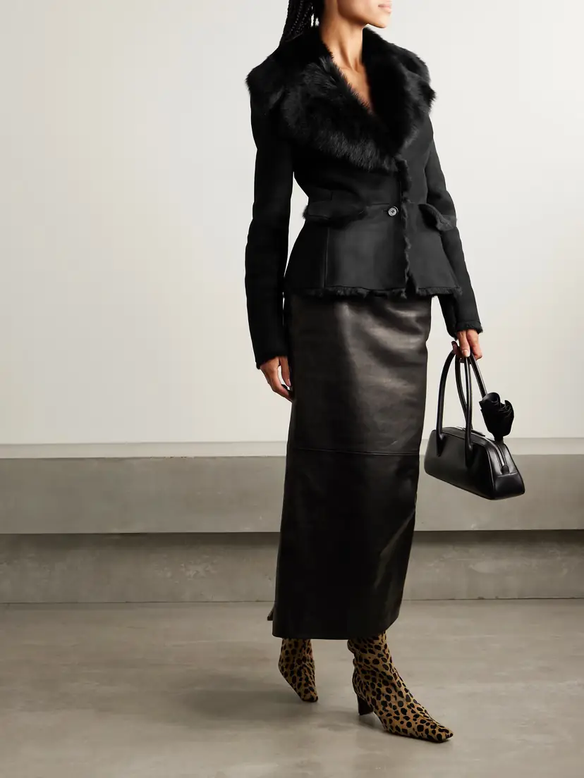 Magda Butrym Shearling Jacket | Thumbnail 2