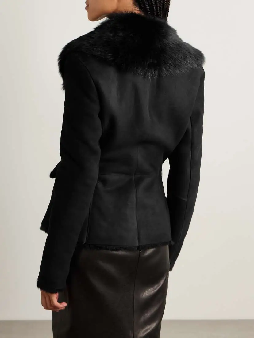 Magda Butrym Shearling Jacket | Thumbnail 3