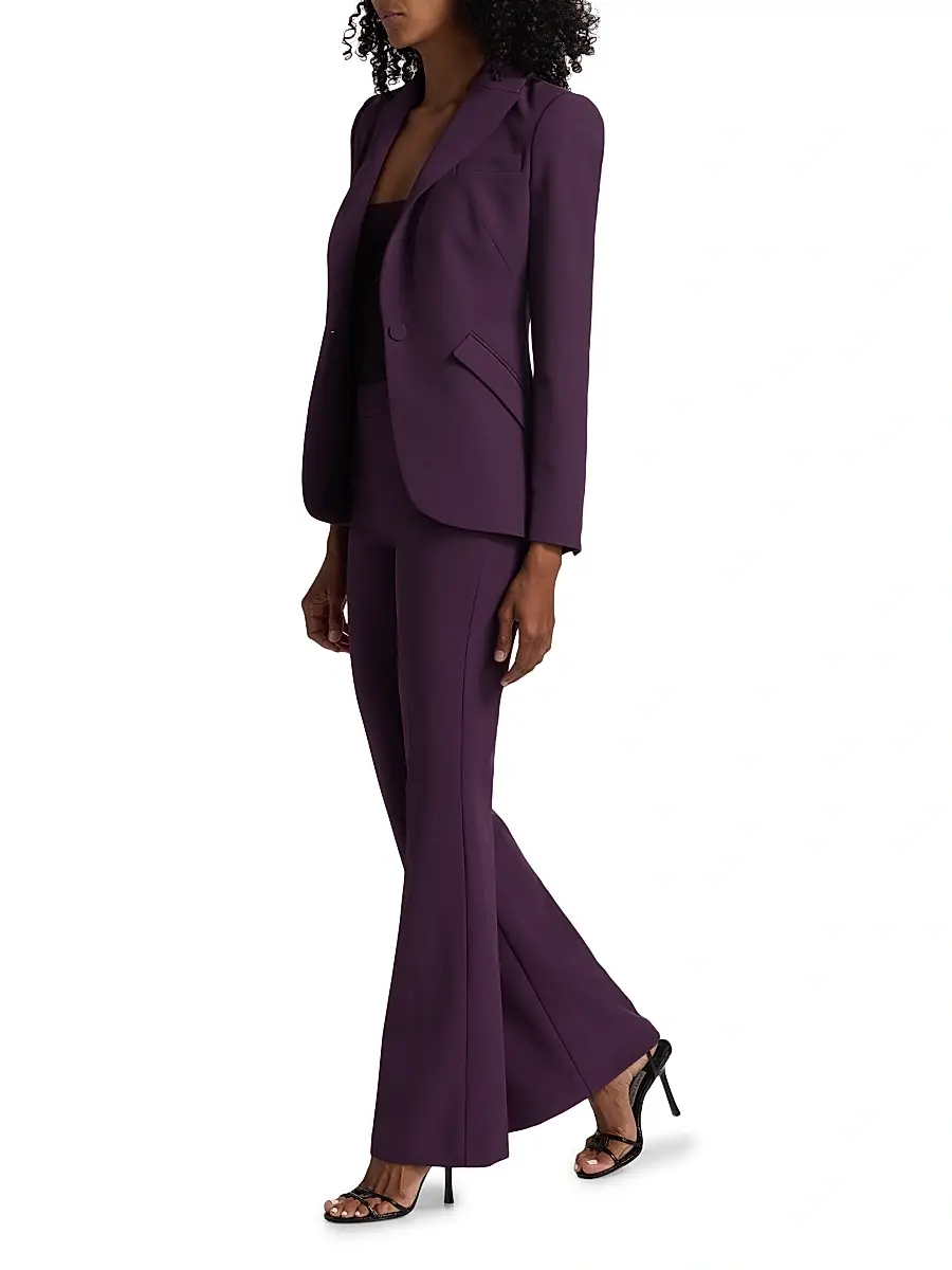 Generation Love Women's Elise Crepe Flared Pants | Thumbnail 2