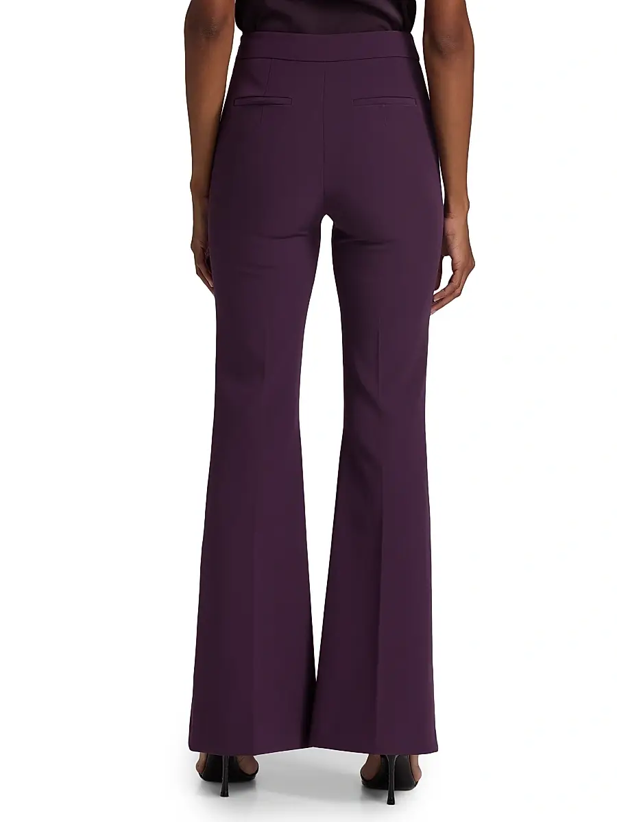 Generation Love Women's Elise Crepe Flared Pants | Thumbnail 5