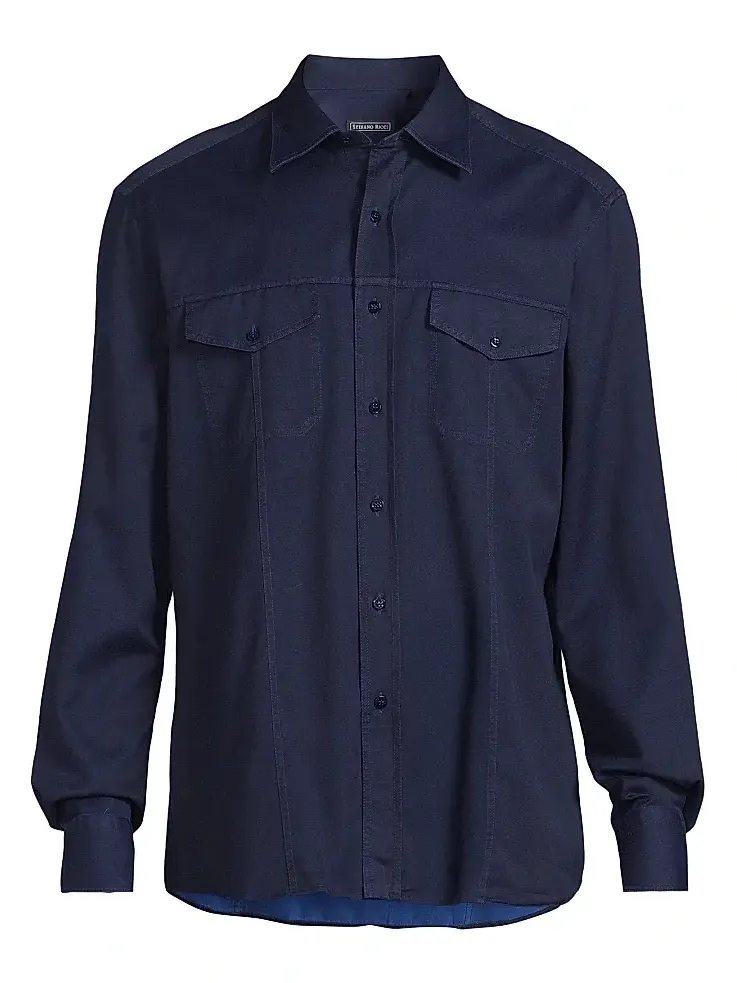 Men's Cotton Poplin Shirt Men's Cotton Poplin Shirt