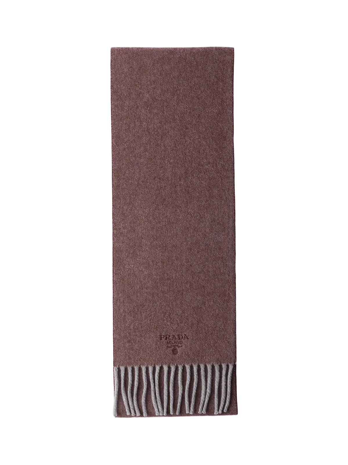 Men's Cashmere and Wool Scarf - Dark Red Men's Cashmere and Wool Scarf - Dark Red