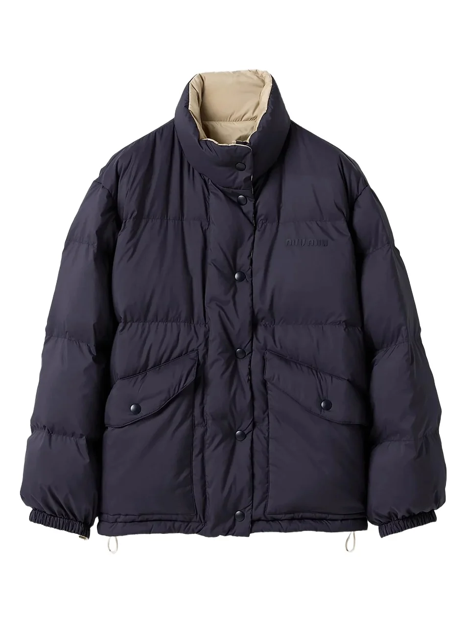 Women's Reversible Technical Pongé Down Jacket