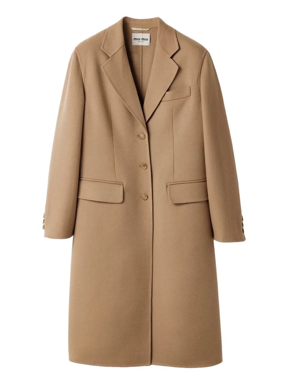 Women's Single-Breasted Double Cashmere Coat Women's Single-Breasted Double Cashmere Coat