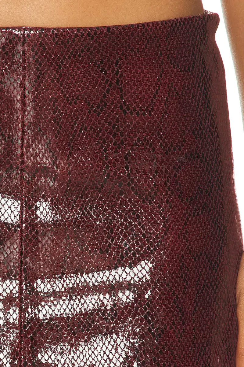RÓHE Snake Leather Skirt | Thumbnail 6