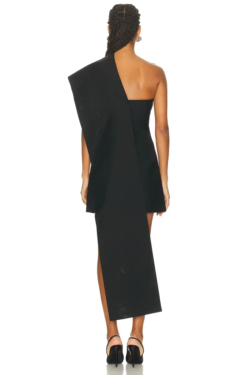Rohe Short Sculptural Sash Dress | Thumbnail 4 Rohe Short Sculptural Sash Dress | Thumbnail 4