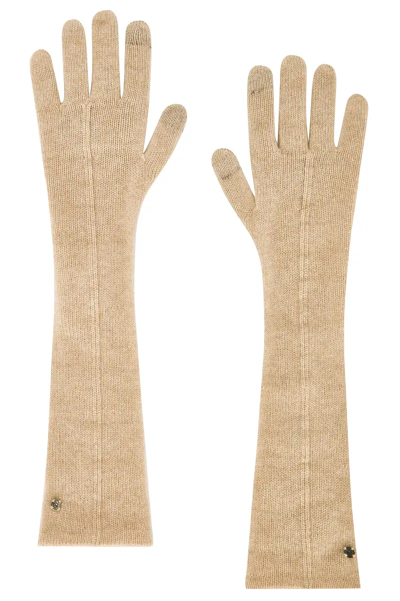 HANDSOME STOCKHOLM Cashmere Long Gloves | Image 1 HANDSOME STOCKHOLM Cashmere Long Gloves | Image 1