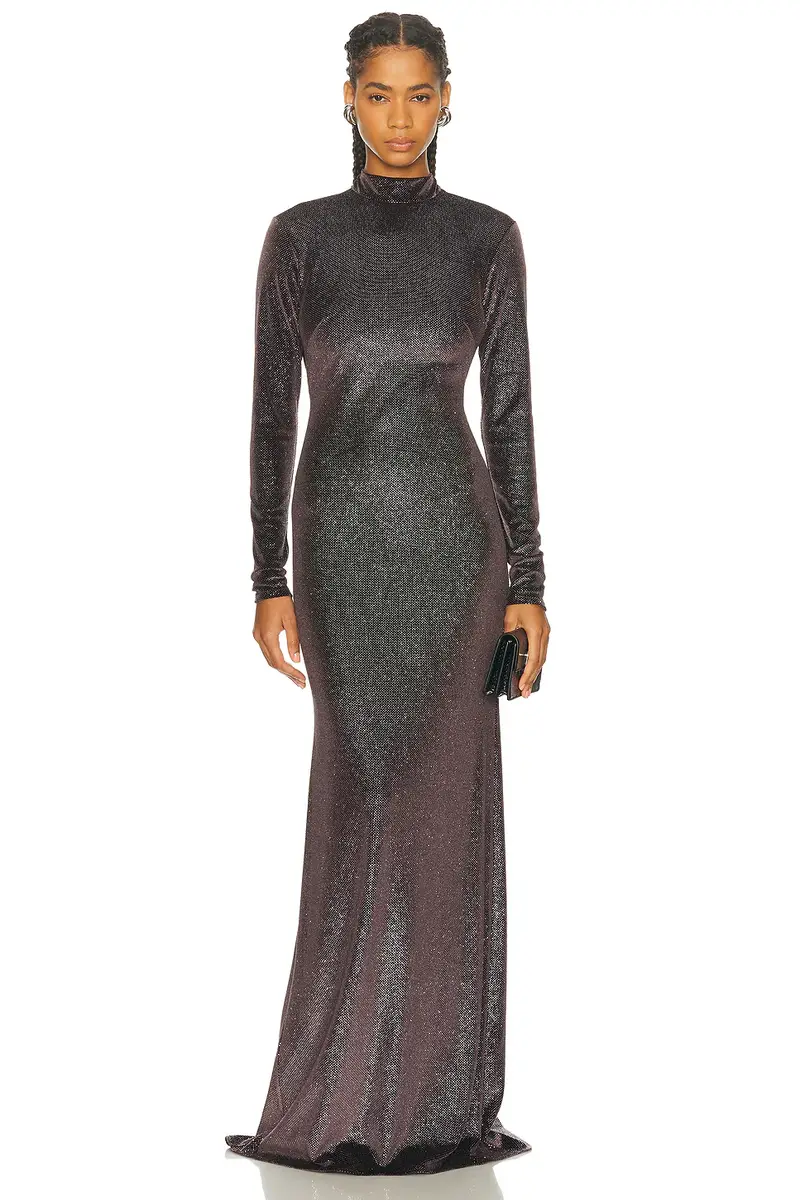 THE SEI Open Back Long Sleeve Gown | Thumbnail 2 THE SEI Open Back Long Sleeve Gown | Thumbnail 2