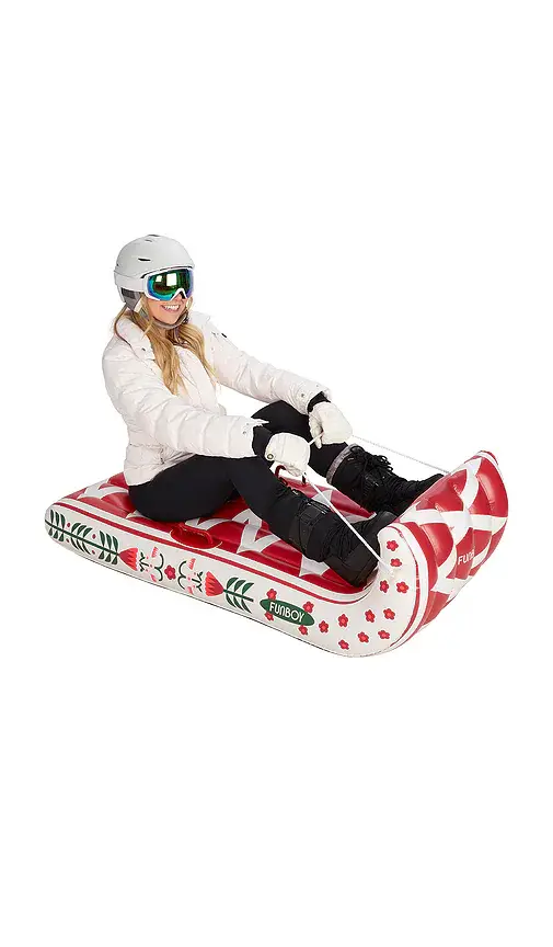 Funboy Cardigan Toboggan Winter Snow Sled | Thumbnail 2 Funboy Cardigan Toboggan Winter Snow Sled | Thumbnail 2