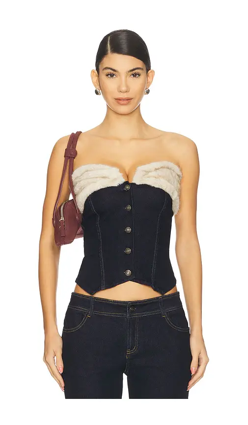 OW Collection Desi Corset Top | Image 1 OW Collection Desi Corset Top | Image 1