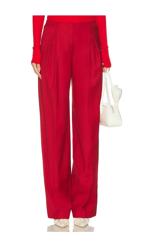 BLUMARINE Twill Wide Leg | Image 1 BLUMARINE Twill Wide Leg | Image 1