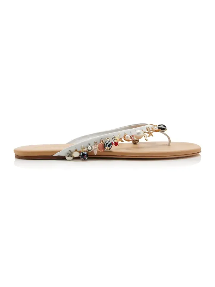 Memento Leather Flip Flop Sandals Memento Leather Flip Flop Sandals