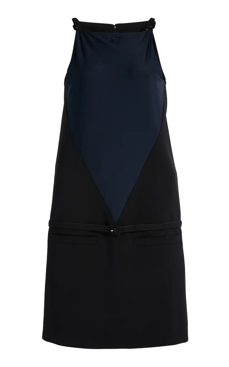 Courrèges V-Line Trapeze Mini Dress | Image 1 Courrèges V-Line Trapeze Mini Dress | Image 1