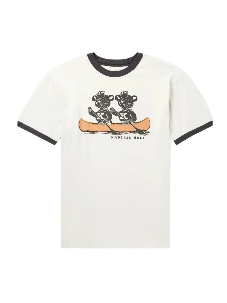 KAPITAL Slim-Fit Printed Cotton-Jersey T-Shirt - Men | Image 1 KAPITAL Slim-Fit Printed Cotton-Jersey T-Shirt - Men | Image 1