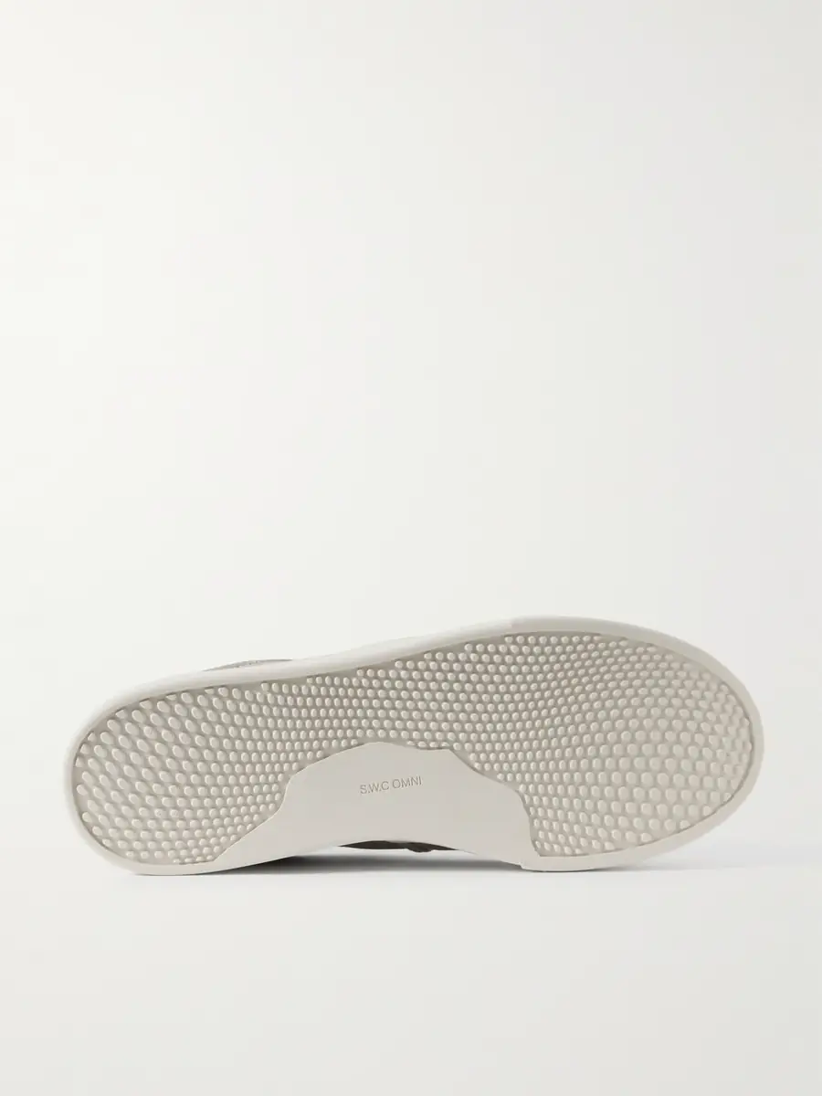 Omni Lister Canvas-Trimmed Suede Slip-On Sneakers - Men | Thumbnail 3 Omni Lister Canvas-Trimmed Suede Slip-On Sneakers - Men | Thumbnail 3
