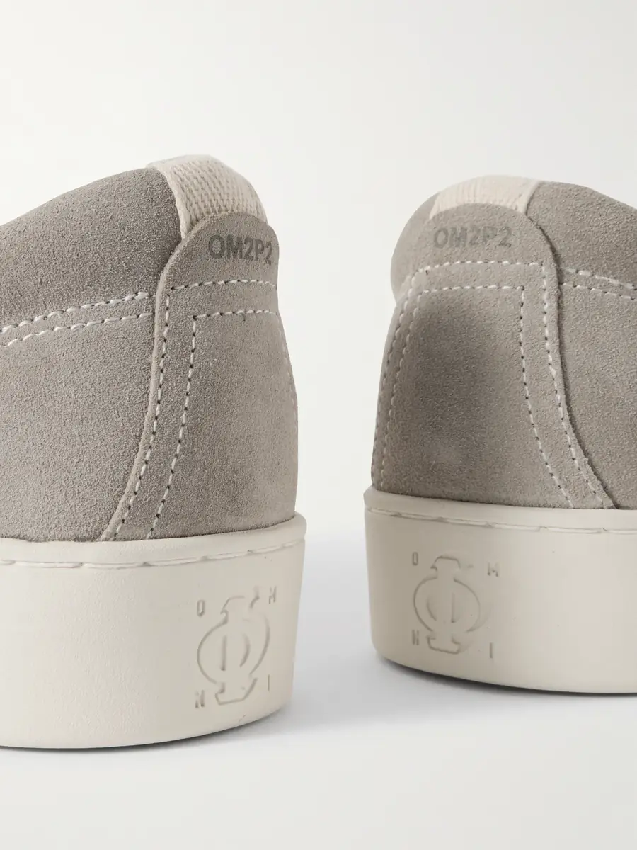 Omni Lister Canvas-Trimmed Suede Slip-On Sneakers - Men | Thumbnail 5 Omni Lister Canvas-Trimmed Suede Slip-On Sneakers - Men | Thumbnail 5