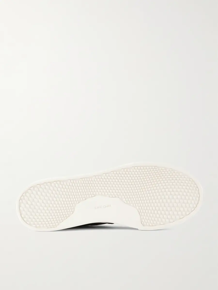 Omni Lister Canvas-Trimmed Suede Slip-On Sneakers - Men | Thumbnail 3 Omni Lister Canvas-Trimmed Suede Slip-On Sneakers - Men | Thumbnail 3