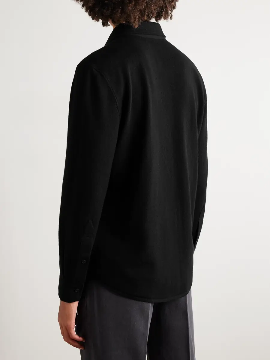 Brunello Cucinelli Wool, Cashmere and Silk-Blend Shirt - Men | Thumbnail 4 Brunello Cucinelli Wool, Cashmere and Silk-Blend Shirt - Men | Thumbnail 4