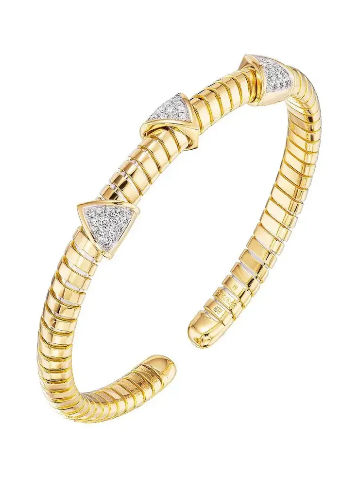 Diamond Trisolina Three Claws Bracelet