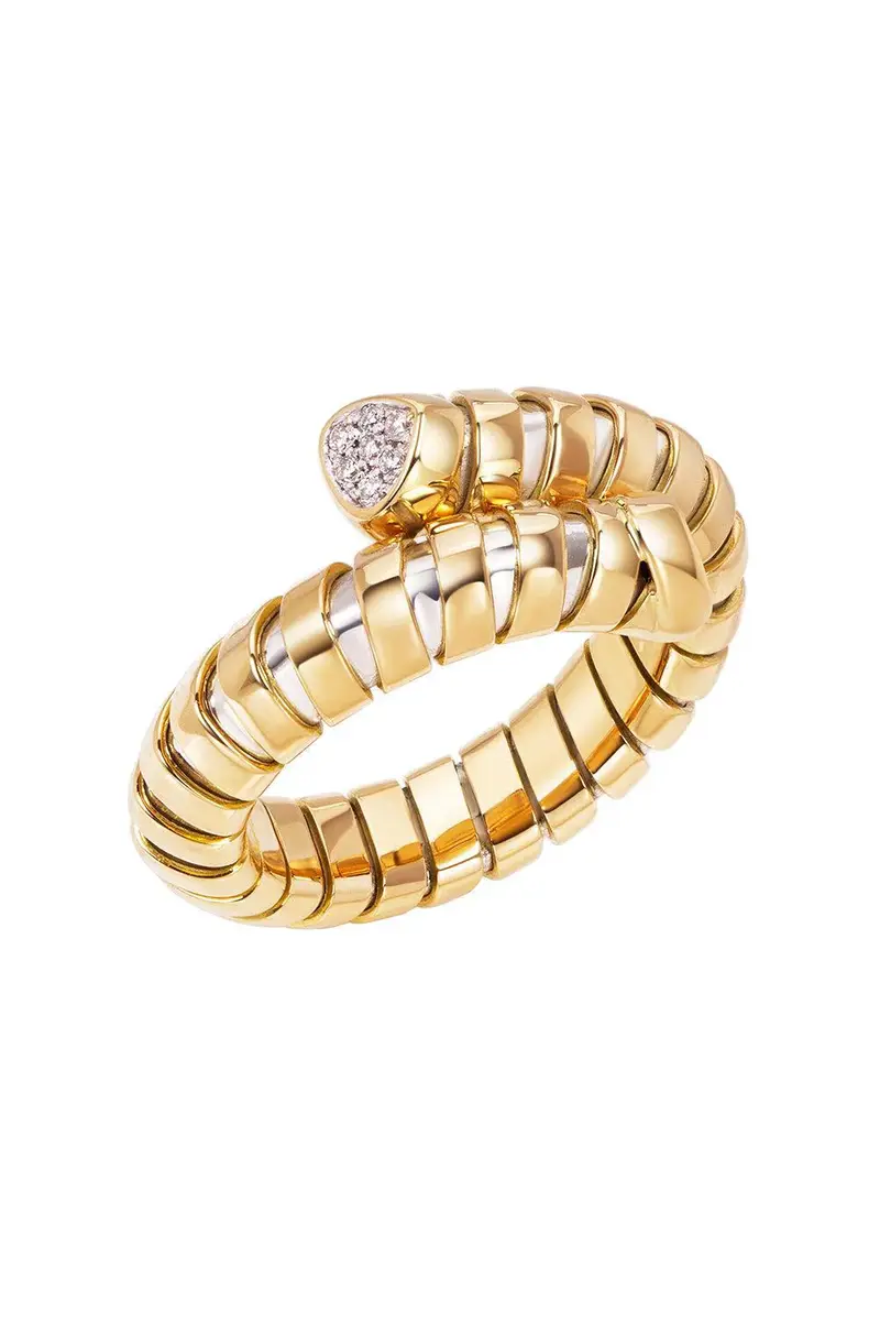 Marina B Diamond Trisolona Bypass Ring | Image 1 Marina B Diamond Trisolona Bypass Ring | Image 1