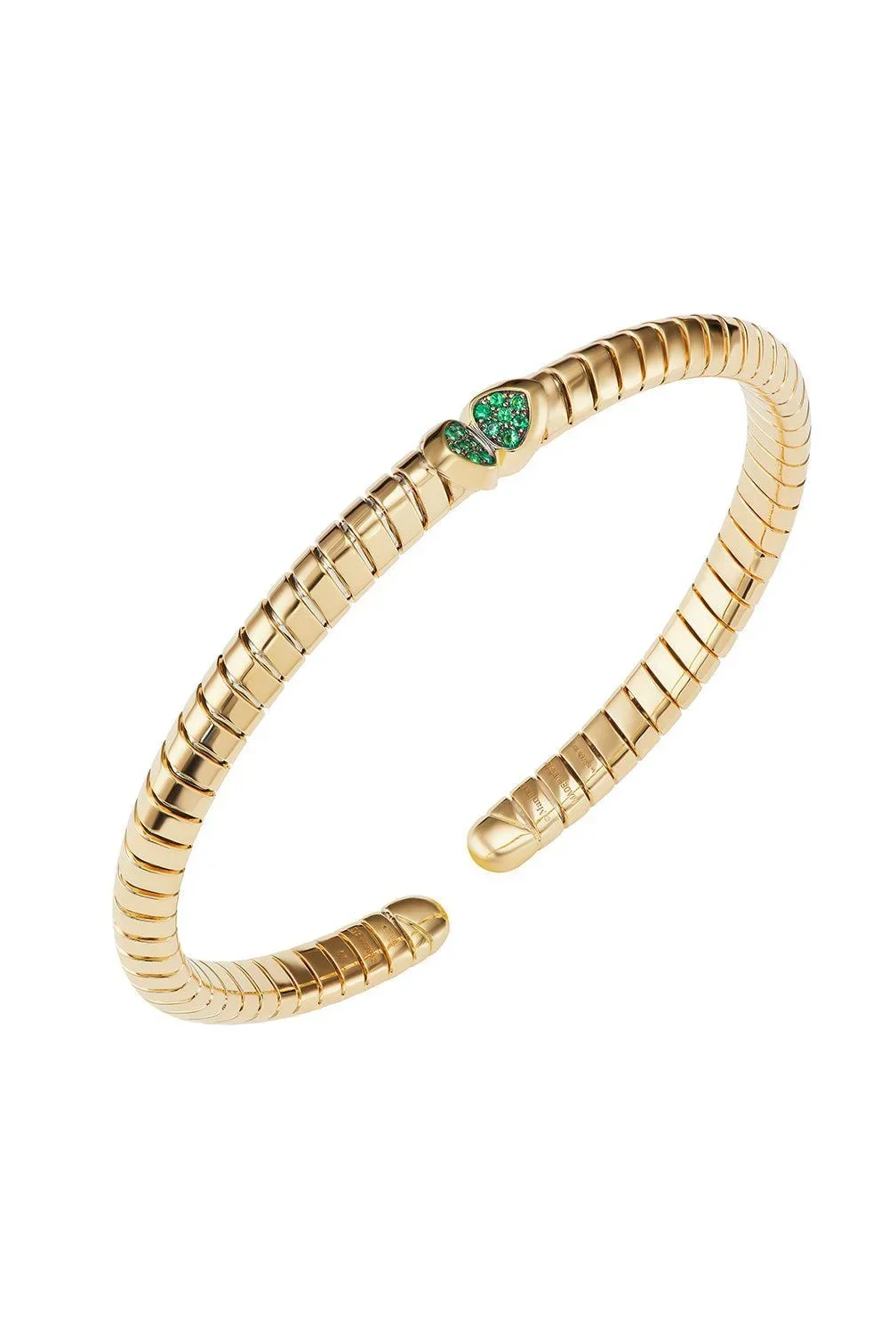 Emerald Trisolina Bangle Bracelet Emerald Trisolina Bangle Bracelet