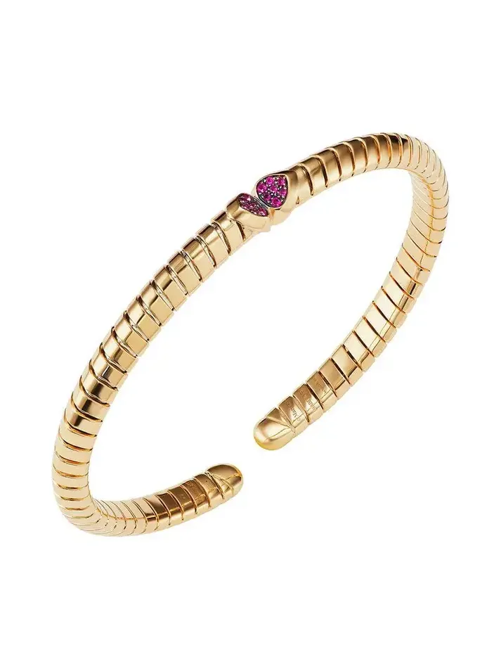Ruby Trisolina Bangle Bracelet