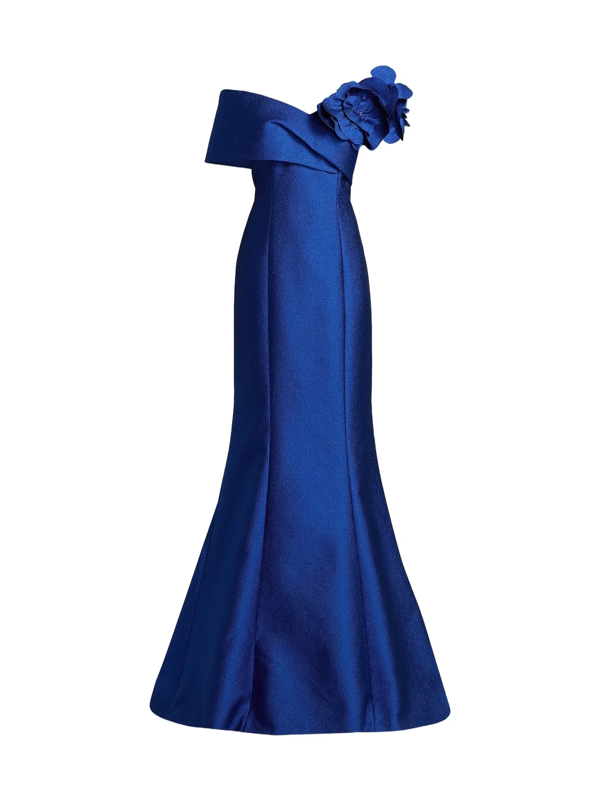 Women's Flower Off-Shoulder Jacquard Gown