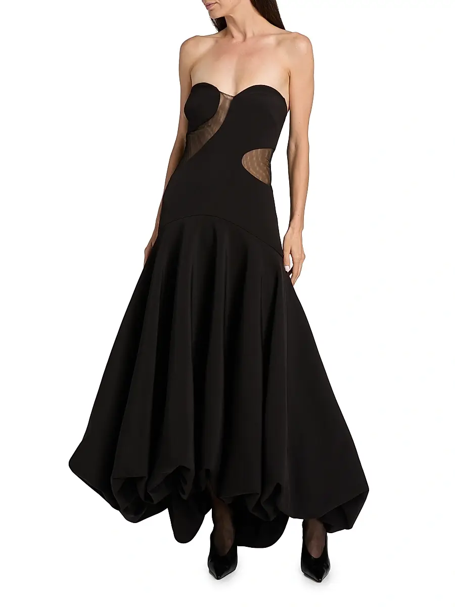 Et Ochs Women's Daniella Sweetheart Maxi Dress | Thumbnail 3 Et Ochs Women's Daniella Sweetheart Maxi Dress | Thumbnail 3