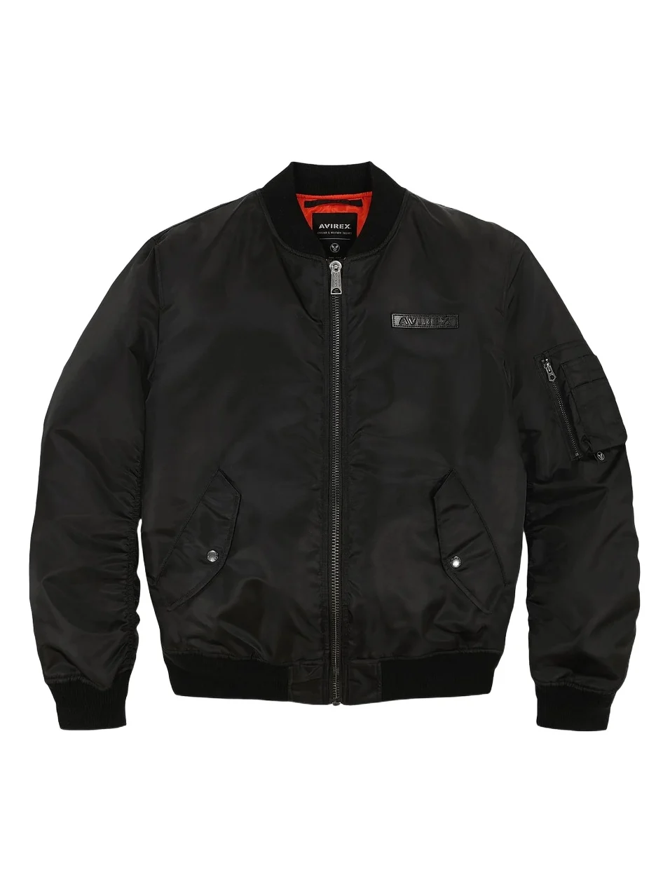 Avirex Men's Core USA Nylon Bomber Jacket