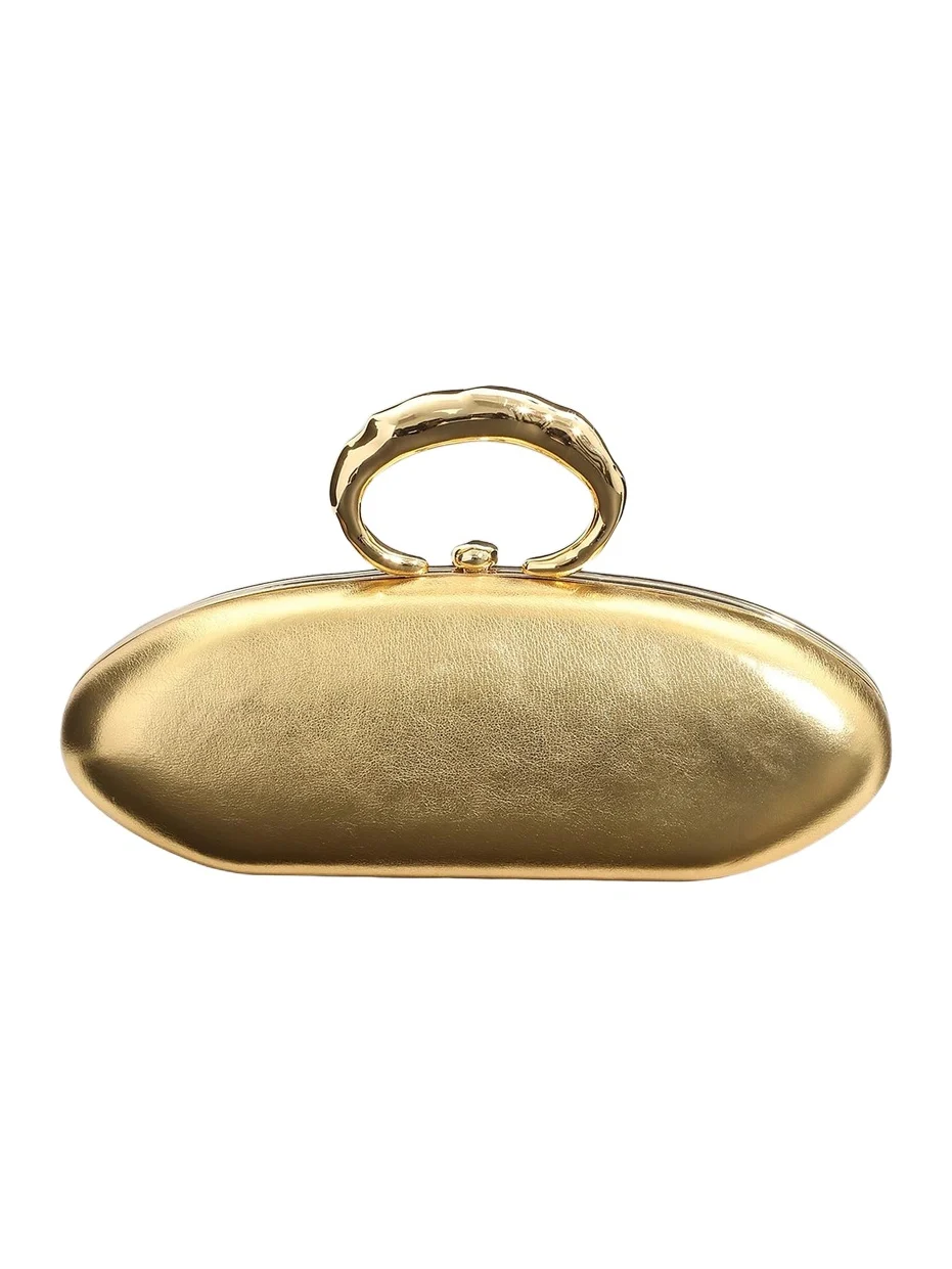 ALEXIS BITTAR Women's Molten Leather Minaudière