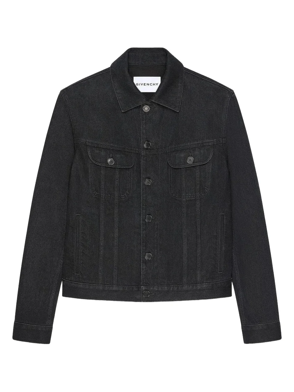Givenchy Men's Jacket in Denim - Black