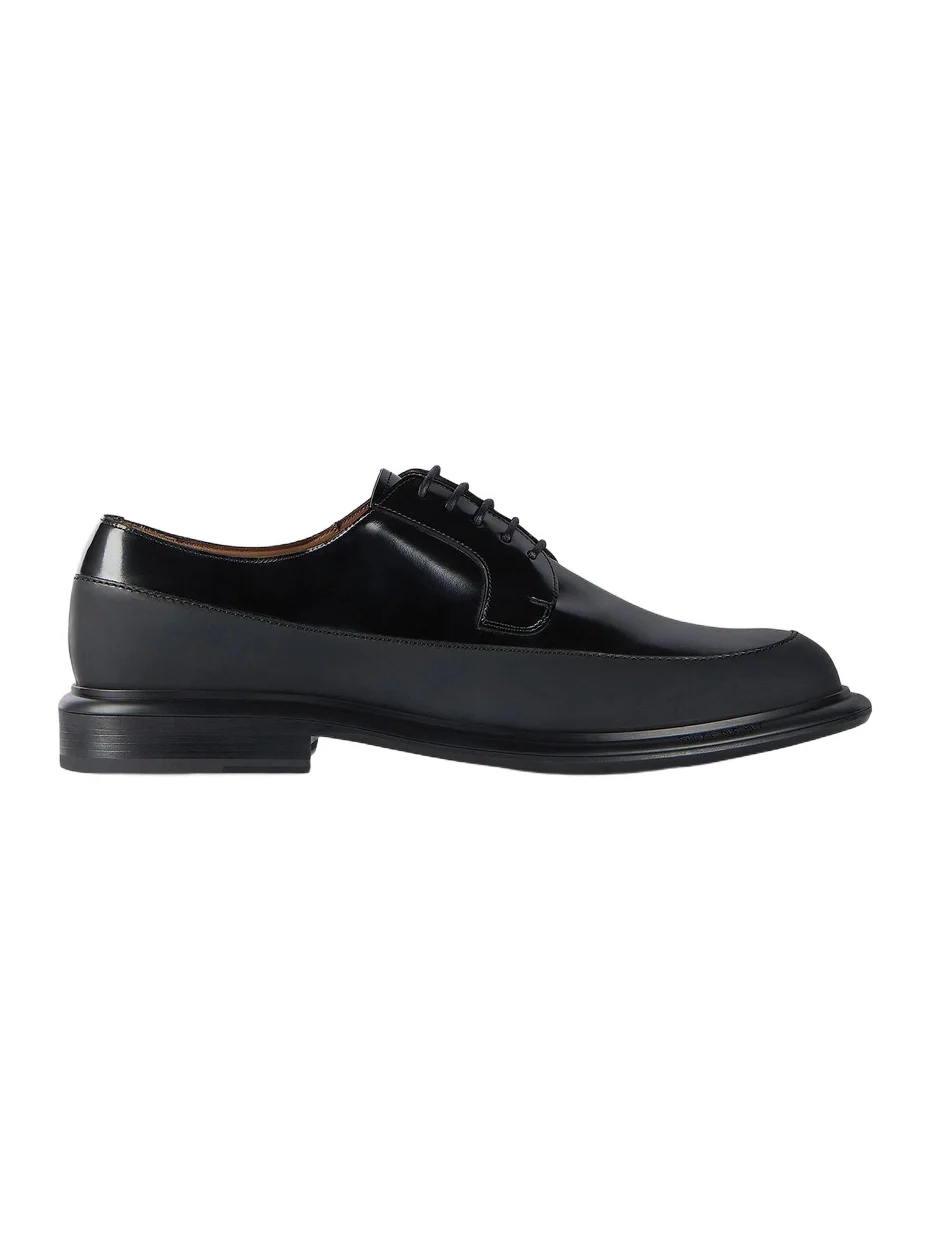 Men's Gent Derbies in Leather - Black Men's Gent Derbies in Leather - Black