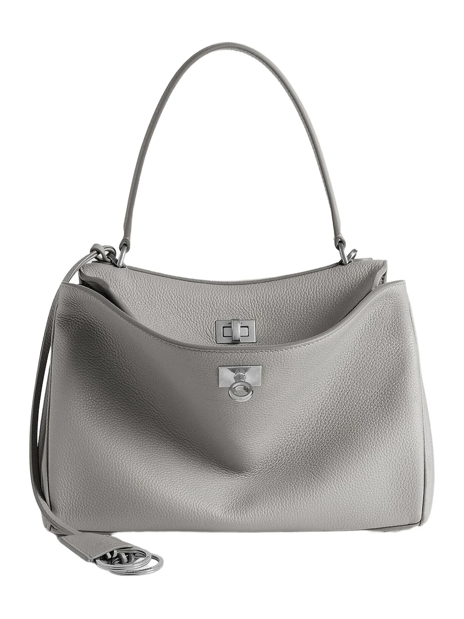 Women's Rodeo Small Grained Calfskin Top Handle Bag