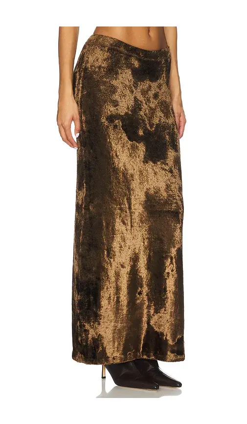 Lapointe Velvet Skirt | Thumbnail 2