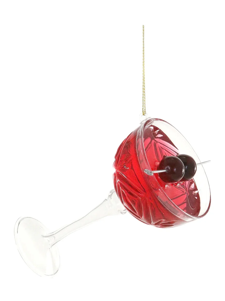 Cody Foster & Co Festive Cranberry Cocktail Ornament
