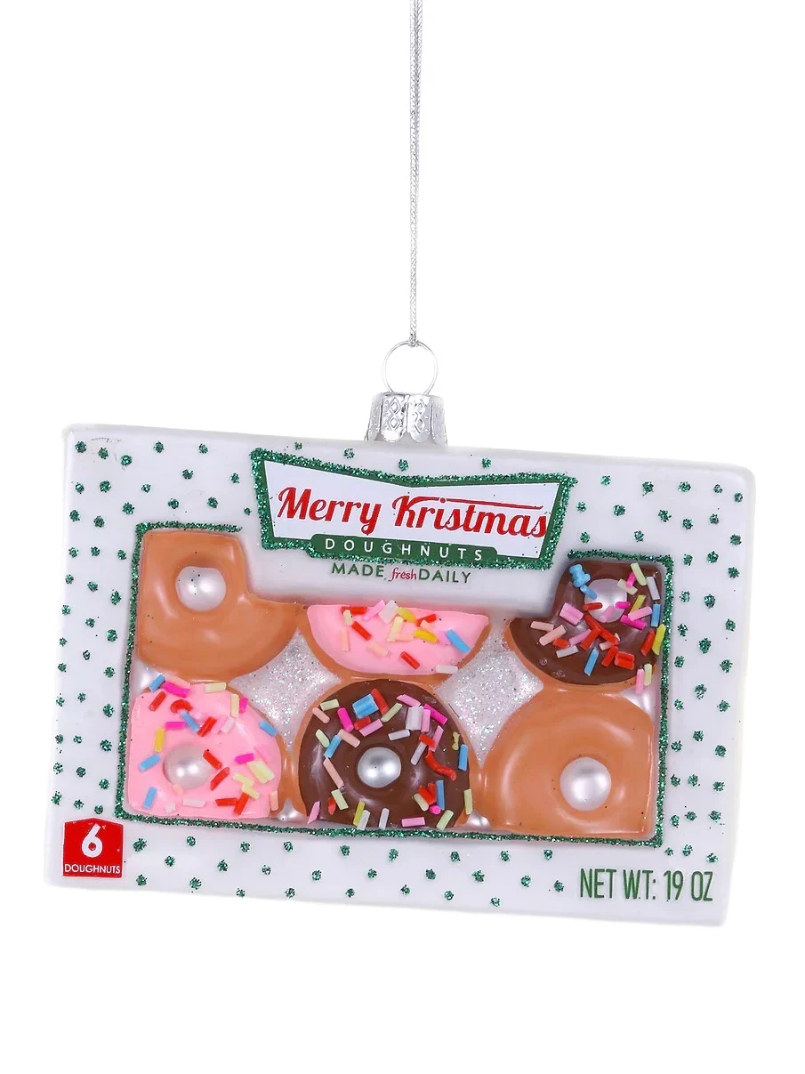 Merry Kristmas Doughnuts Ornament Merry Kristmas Doughnuts Ornament