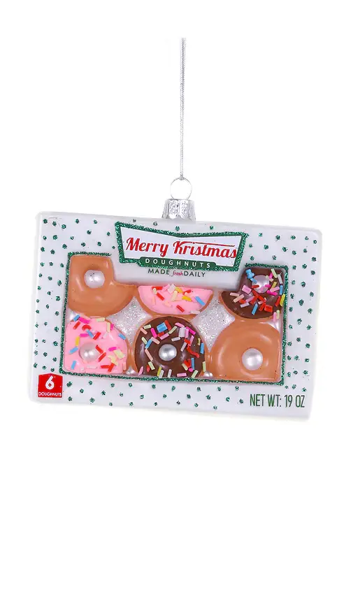 Merry Kristmas Doughnuts Ornament Merry Kristmas Doughnuts Ornament