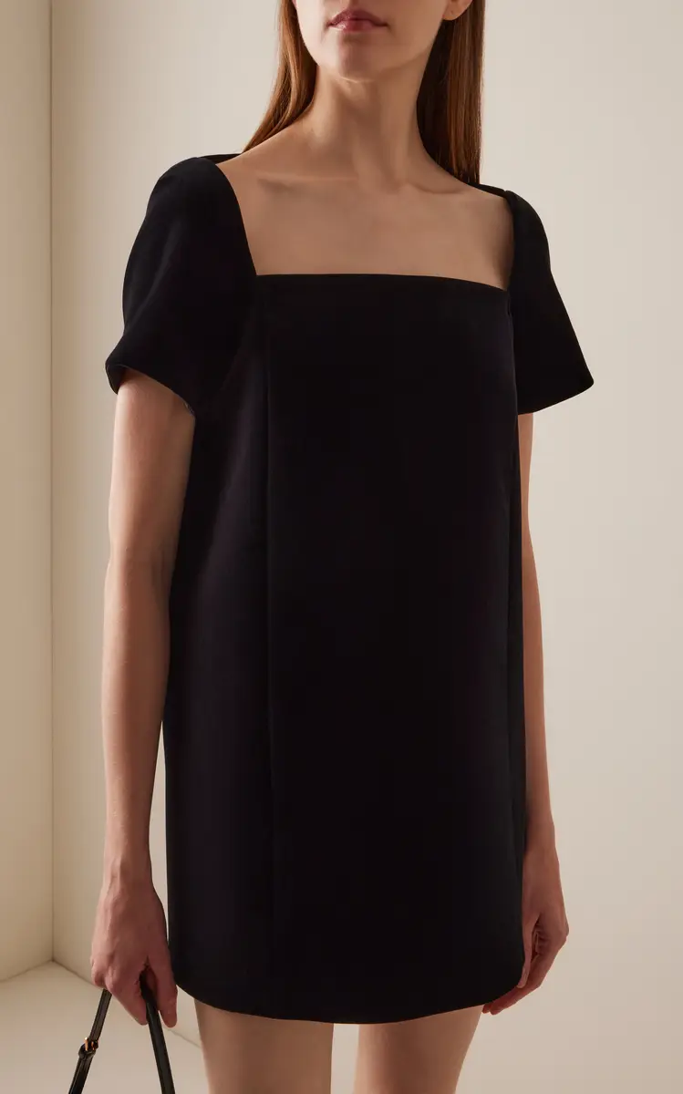 Khaite Benji Velvet Mini Dress | Thumbnail 3 Khaite Benji Velvet Mini Dress | Thumbnail 3
