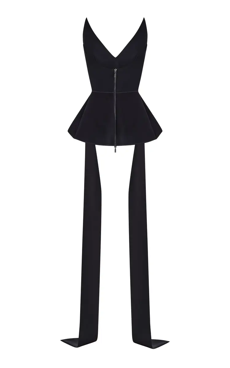 Maticevski Frame Strapless Peplum Top | Thumbnail 6 Maticevski Frame Strapless Peplum Top | Thumbnail 6