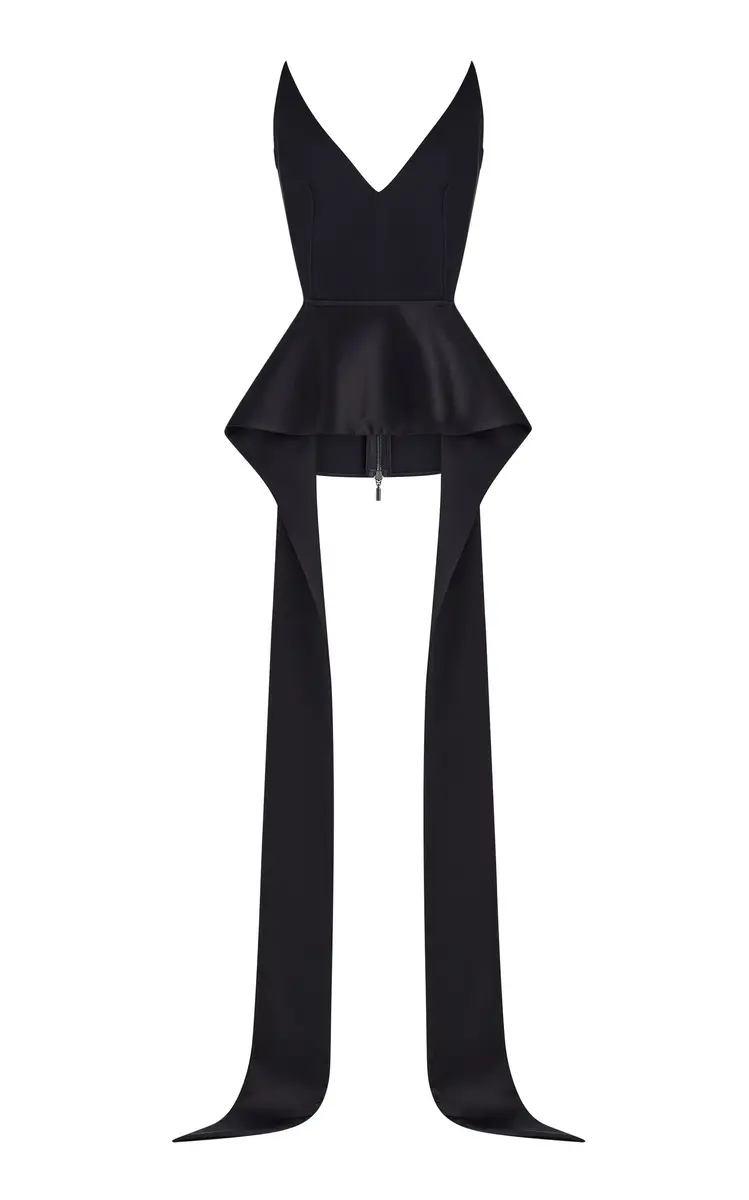 Maticevski Frame Strapless Peplum Top | Thumbnail 8 Maticevski Frame Strapless Peplum Top | Thumbnail 8