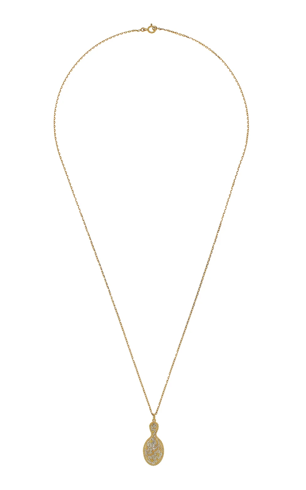 9K and 18K Gold Pretty Mirror Pendant 9K and 18K Gold Pretty Mirror Pendant