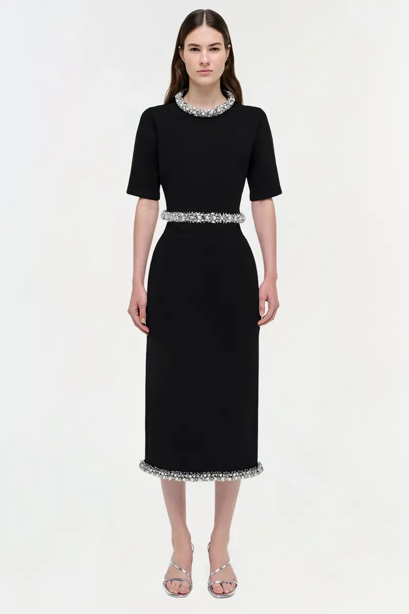 Simkhai Idina Embellished Knit Skirt | Thumbnail 5
