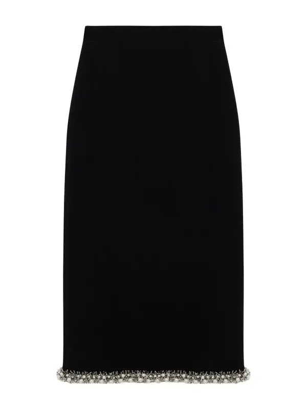 Idina Embellished Knit Skirt Idina Embellished Knit Skirt