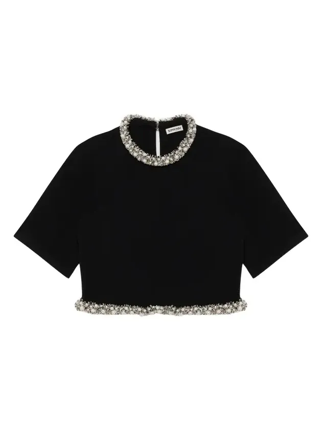 Ozelle Embellished Knit Top